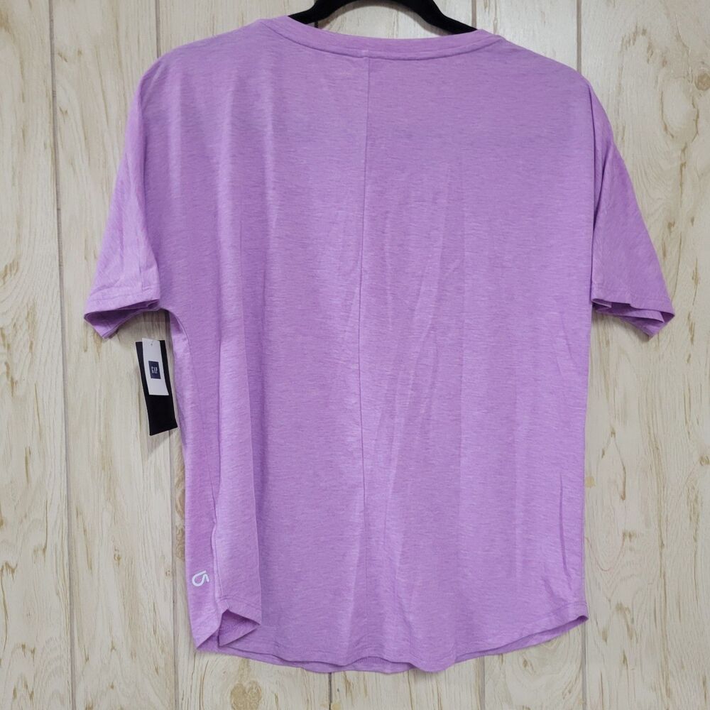 Gapfit Breathe Purple Short Sleeve Top XS